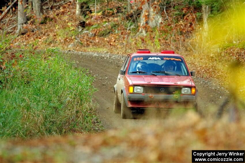 Jacob Bell / Steve Hertz VW GTI on SS13, Herman-Nestoria II.