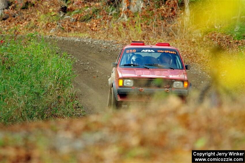 Jacob Bell / Steve Hertz VW GTI on SS13, Herman-Nestoria II.