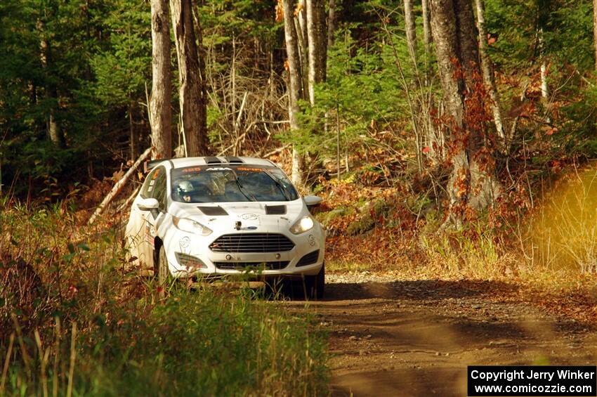 Julien Sebot / K.J. Miller Ford Fiesta R2 on SS13, Herman-Nestoria II.