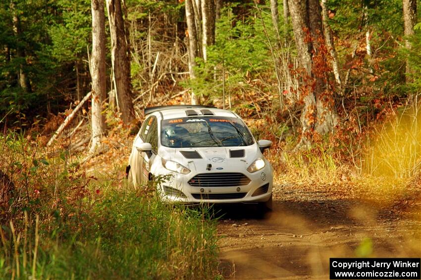 Julien Sebot / K.J. Miller Ford Fiesta R2 on SS13, Herman-Nestoria II.