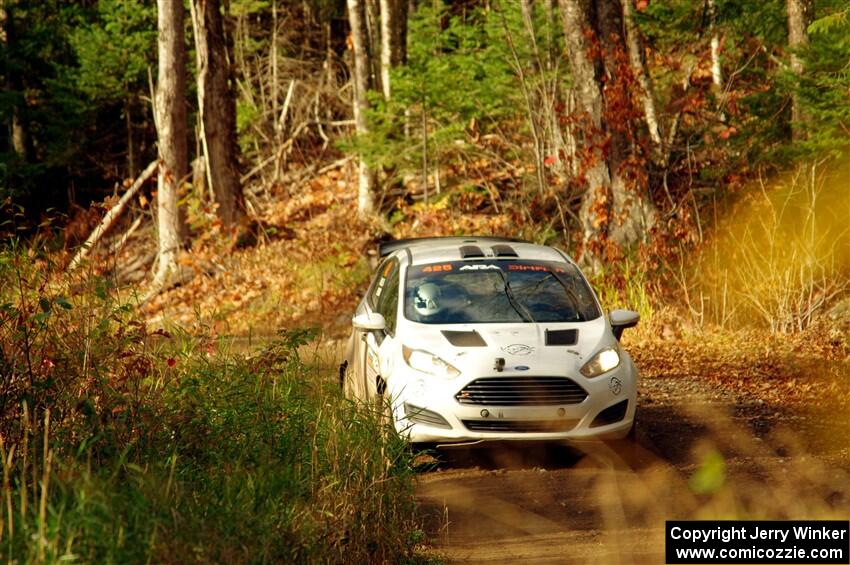 Julien Sebot / K.J. Miller Ford Fiesta R2 on SS13, Herman-Nestoria II.