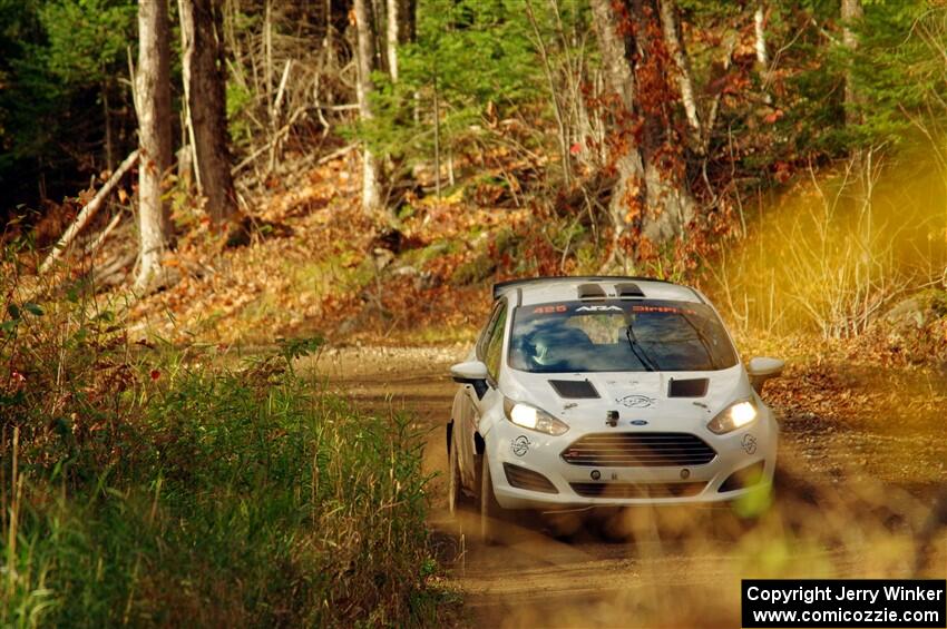 Julien Sebot / K.J. Miller Ford Fiesta R2 on SS13, Herman-Nestoria II.