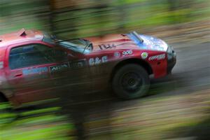 Al Dantes, Jr. / Keegan Helwig Mazda RX-7 LS on SS14, Mount Marquette.