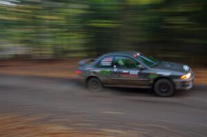 Jordan Locher / Tom Addison Subaru Impreza 2.5RS on SS14, Mount Marquette.