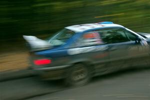 Ryan George / Heather Stieber-George BMW M3 on SS14, Mount Marquette.