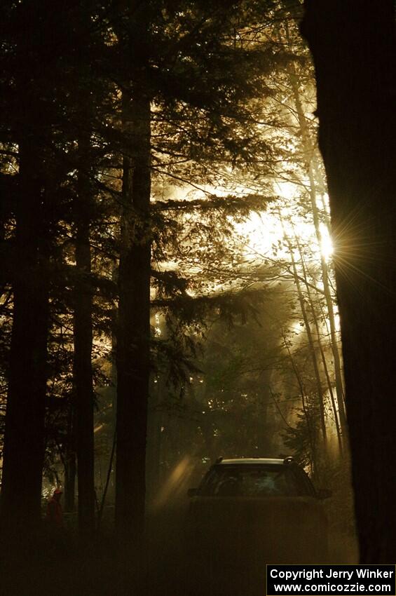 Greg Healey / Cindy Krolikowski Subaru Impeza Outback Sport on SS14, Mount Marquette.