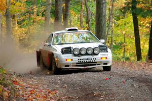 Kevin Schmidt / Kyle Roberts Mazda RX-7 on SS14, Mount Marquette.