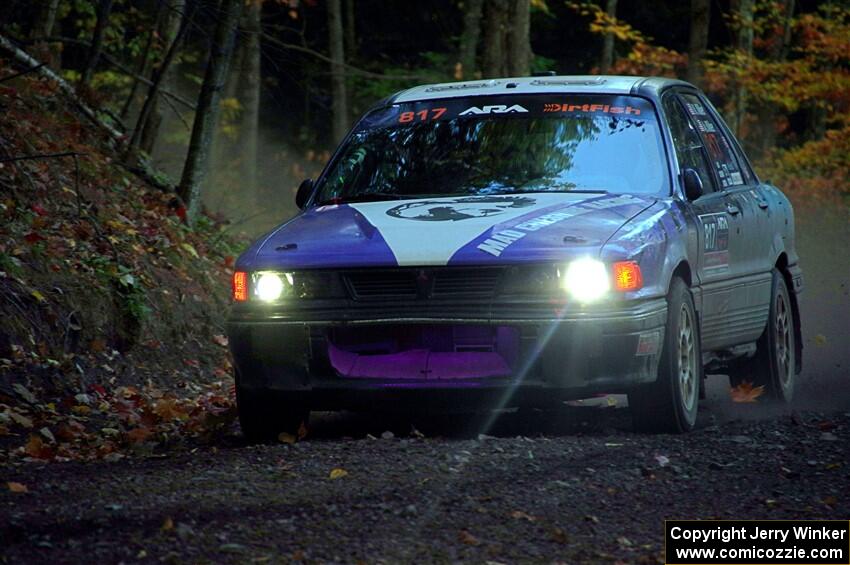 Michael Miller / Angelica Miller Mitsubishi Galant VR-4 on SS14, Mount Marquette.