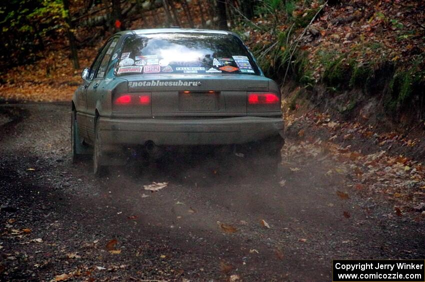 Michael Miller / Angelica Miller Mitsubishi Galant VR-4 on SS14, Mount Marquette.