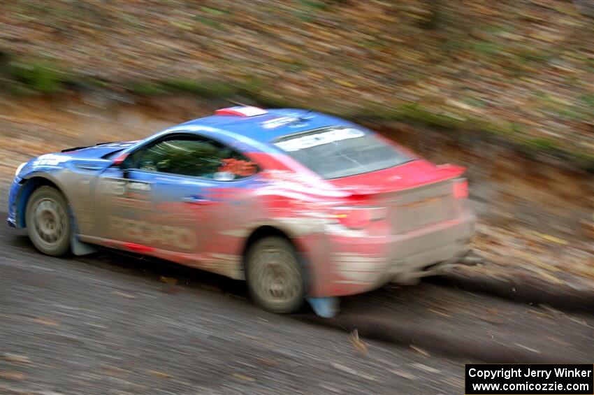 Santiago Iglesias / R.J. Kassel Subaru BRZ on SS14, Mount Marquette.