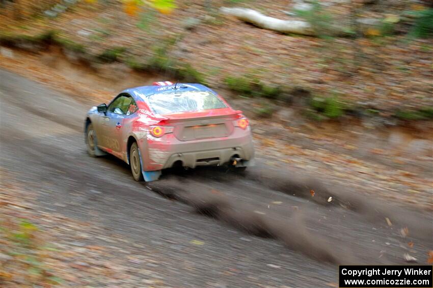 Santiago Iglesias / R.J. Kassel Subaru BRZ on SS14, Mount Marquette.