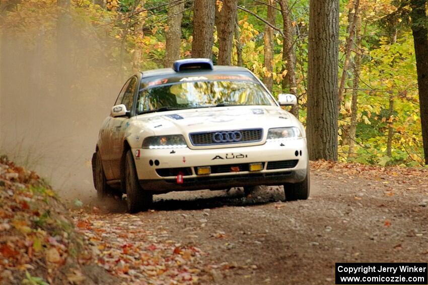 Tim Michel / Bryce Proseus Audi A4 Quattro on SS14, Mount Marquette.