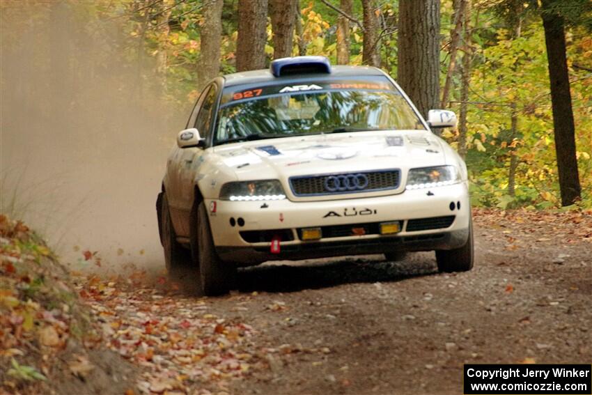 Tim Michel / Bryce Proseus Audi A4 Quattro on SS14, Mount Marquette.