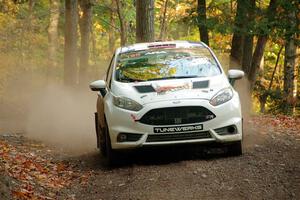 Roberto Yglesias / Chale Salas Ford Fiesta ST on SS14, Mount Marquette.