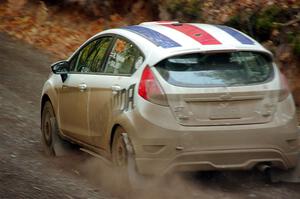 Roberto Yglesias / Chale Salas Ford Fiesta ST on SS14, Mount Marquette.