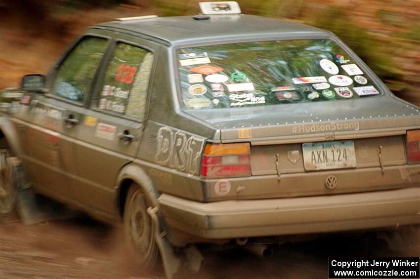 Cory Grant / Kevin Forde VW Jetta on SS14, Mount Marquette.