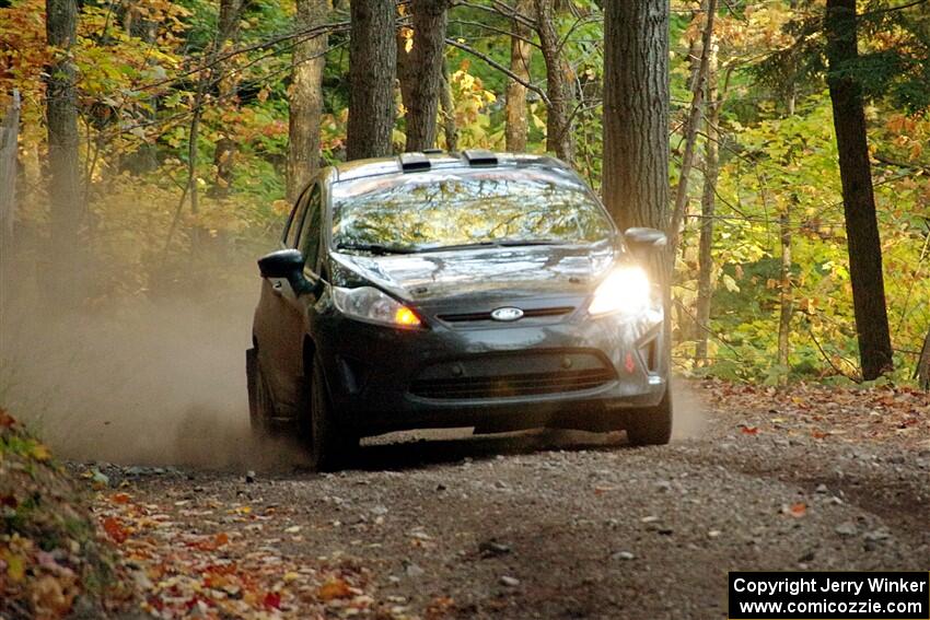 Patrick Gruszka / Zach Pfeil Ford Fiesta on SS14, Mount Marquette.