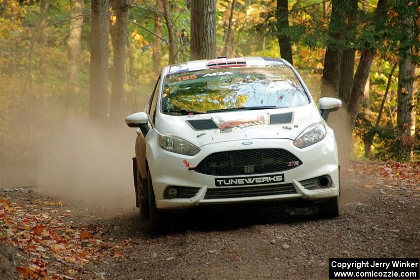 Roberto Yglesias / Chale Salas Ford Fiesta ST on SS14, Mount Marquette.