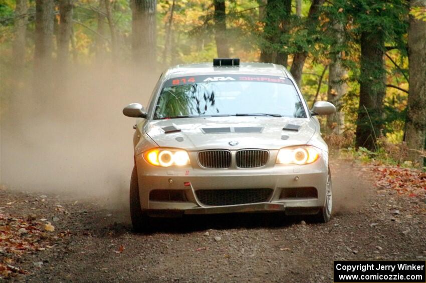 Mike Cadwell / Jimmy Veatch BMW 135i on SS14, Mount Marquette.