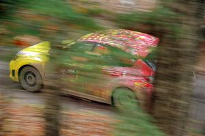 Scott Putnam / Katie Gingras Subaru WRX STi on SS14, Mount Marquette.