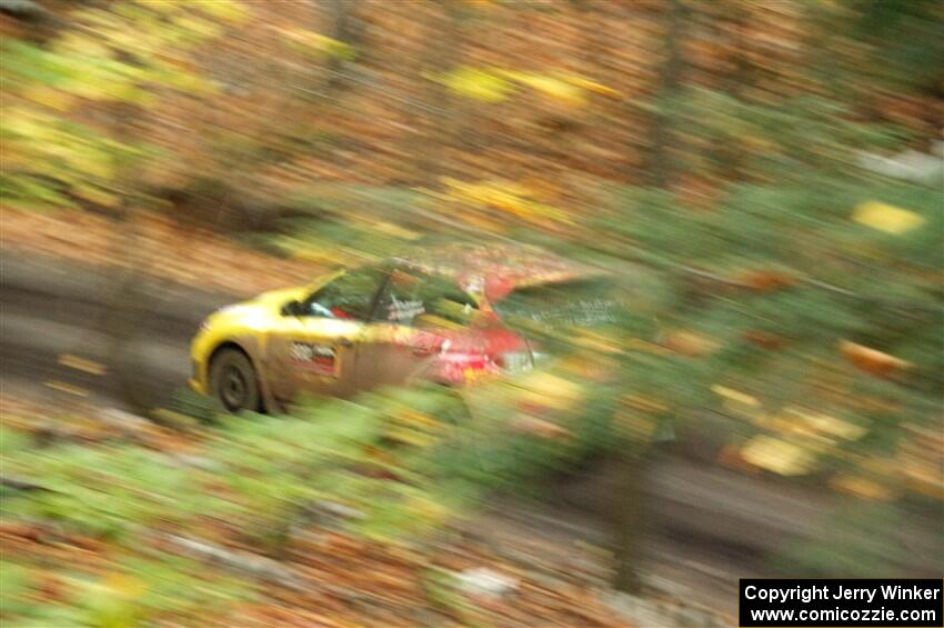 Scott Putnam / Katie Gingras Subaru WRX STi on SS14, Mount Marquette.