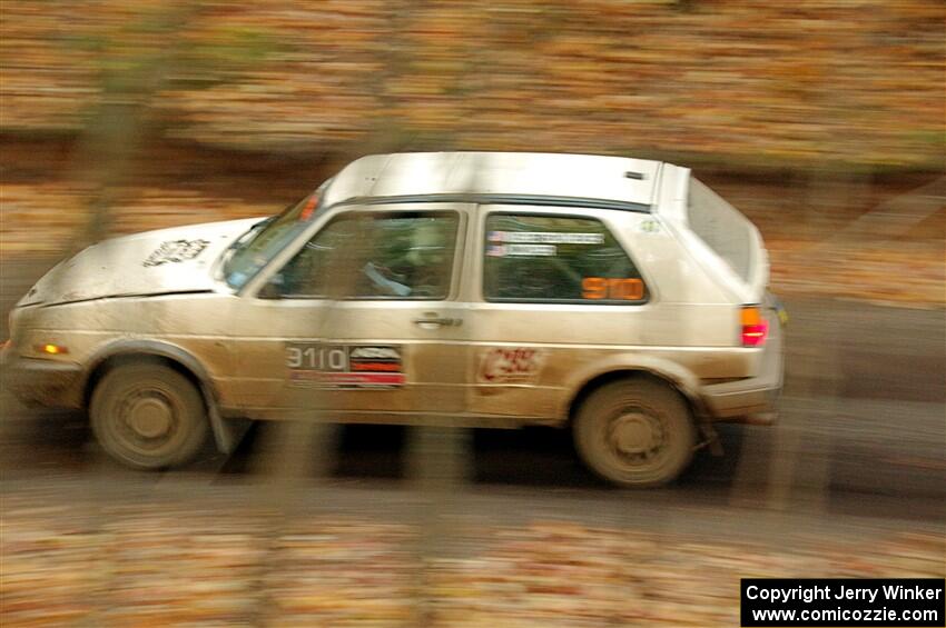 Matt Brettschneider / Kyle Cooper VW Golf on SS14, Mount Marquette.