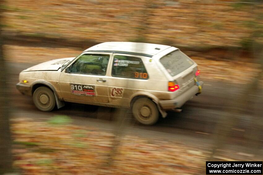 Matt Brettschneider / Kyle Cooper VW Golf on SS14, Mount Marquette.