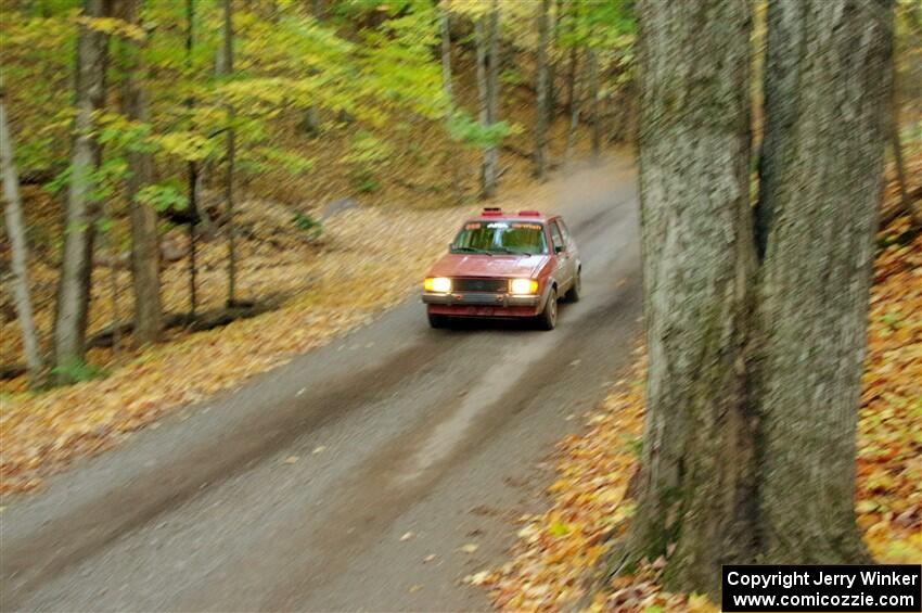 Jacob Bell / Steve Hertz VW GTI on SS14, Mount Marquette.