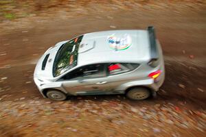 Kyle Tilley / Tim Whitteridge Ford Fiesta R5 on SS14, Mount Marquette.