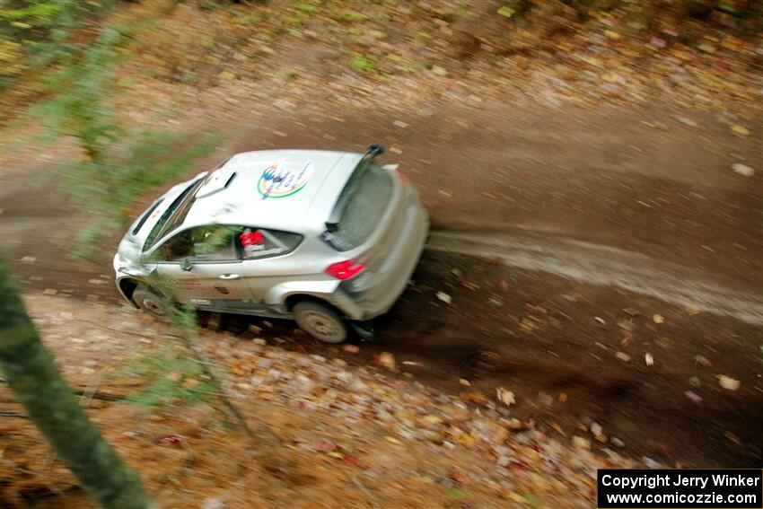 Kyle Tilley / Tim Whitteridge Ford Fiesta R5 on SS14, Mount Marquette.