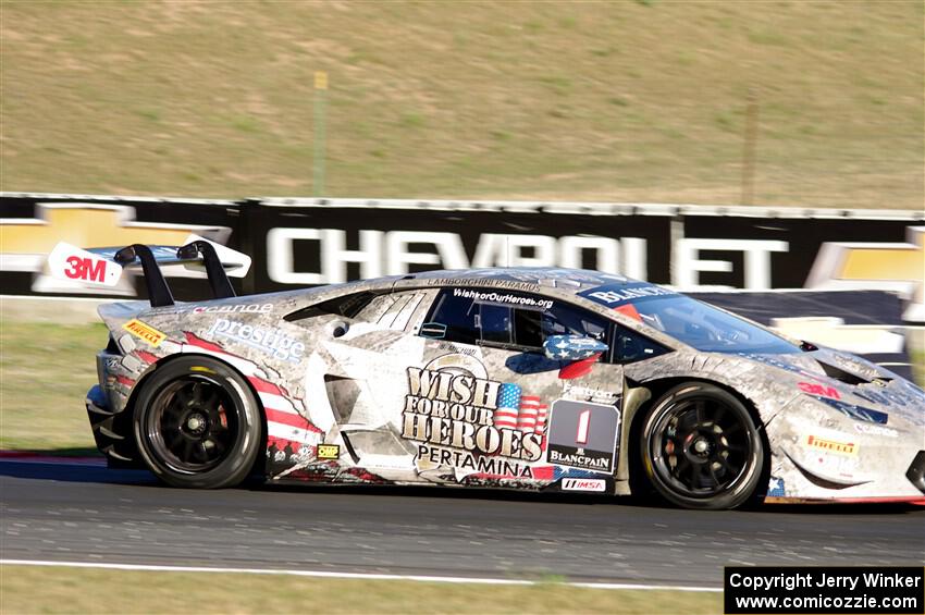 Shinya Michimi's Lamborghini Huracán LP 620-2 Super Trofeo