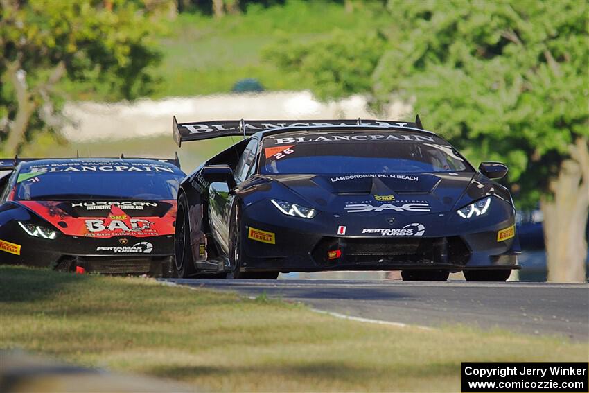 Emmanuel Annassis' and Jim Norman / Josh Norman Lamborghini Huracán LP 620-2 Super Trofeos