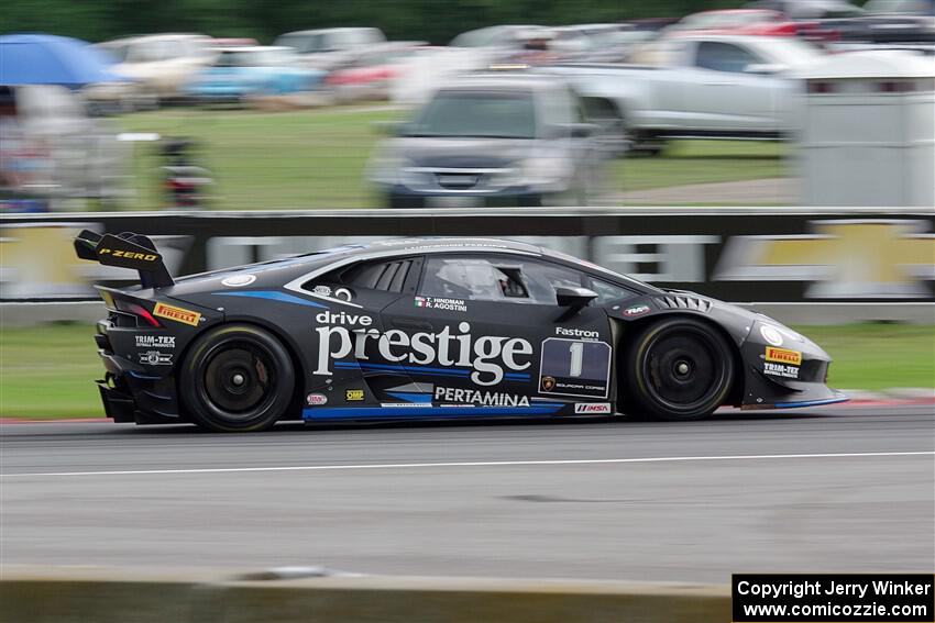 Trent Hindman / Riccardo Agostini Lamborghini Huracán LP 620-2 Super Trofeo