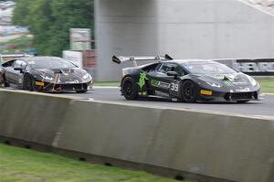 Dustin Farthing's and Emmanuel Anassis / Patrice Brisebois Lamborghini Huracán LP 620-2 Super Trofeos