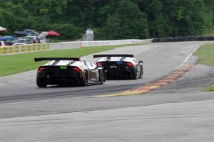 Dustin Farthing's and Emmanuel Anassis / Patrice Brisebois Lamborghini Huracán LP 620-2 Super Trofeos