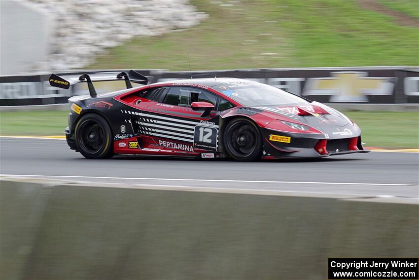 Jeff Burton's Lamborghini Huracán LP 620-2 Super Trofeo