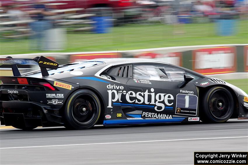 Trent Hindman / Riccardo Agostini Lamborghini Huracán LP 620-2 Super Trofeo