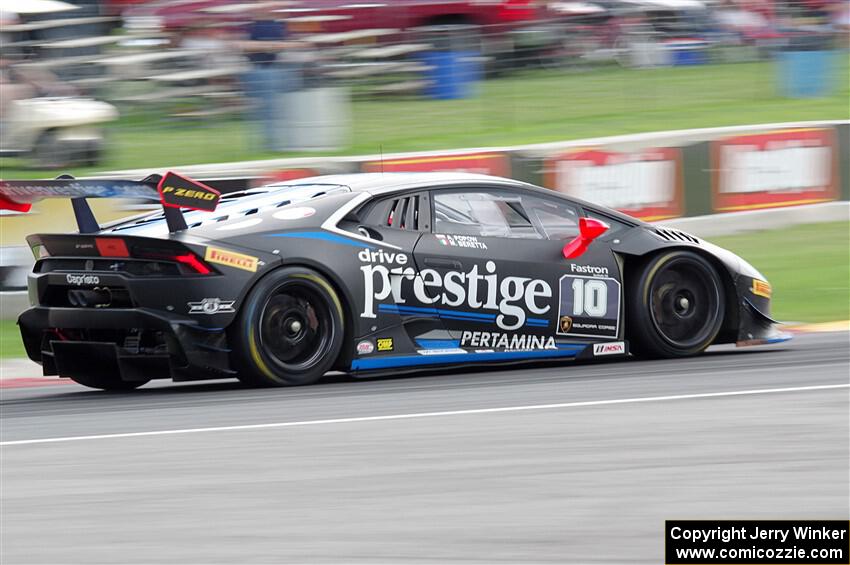 Michele Beretta / Alex Popow Lamborghini Huracán LP 620-2 Super Trofeo