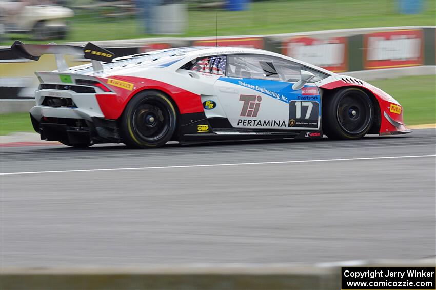 Brian Thienes' Lamborghini Huracán LP 620-2 Super Trofeo