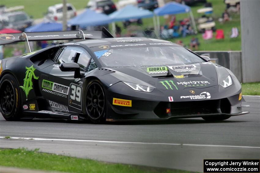 Dustin Farthing's Lamborghini Huracán LP 620-2 Super Trofeo