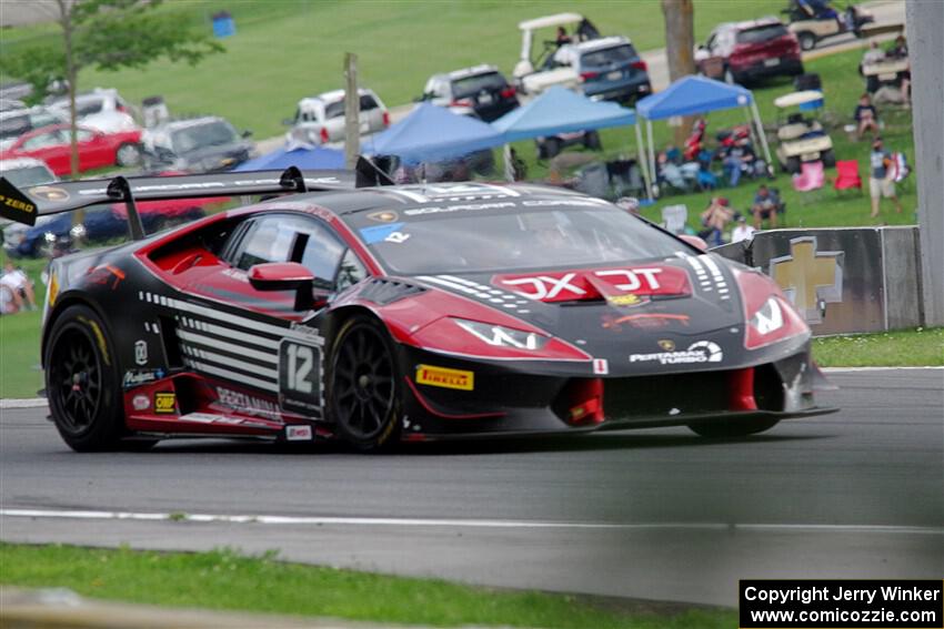 Jeff Burton's Lamborghini Huracán LP 620-2 Super Trofeo