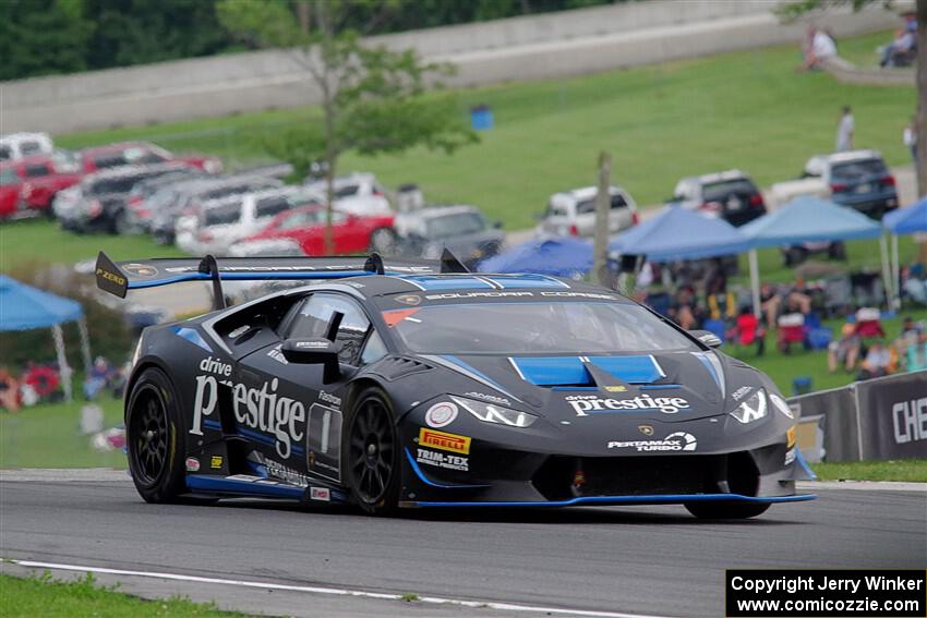 Trent Hindman / Riccardo Agostini Lamborghini Huracán LP 620-2 Super Trofeo