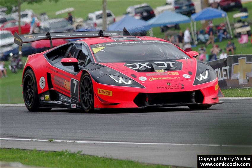 Austin Versteeg's Lamborghini Huracán LP 620-2 Super Trofeo