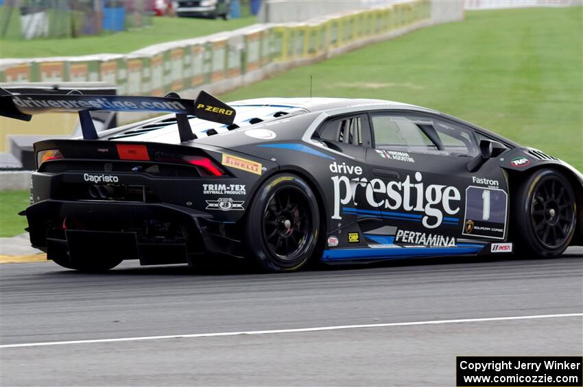 Trent Hindman / Riccardo Agostini Lamborghini Huracán LP 620-2 Super Trofeo