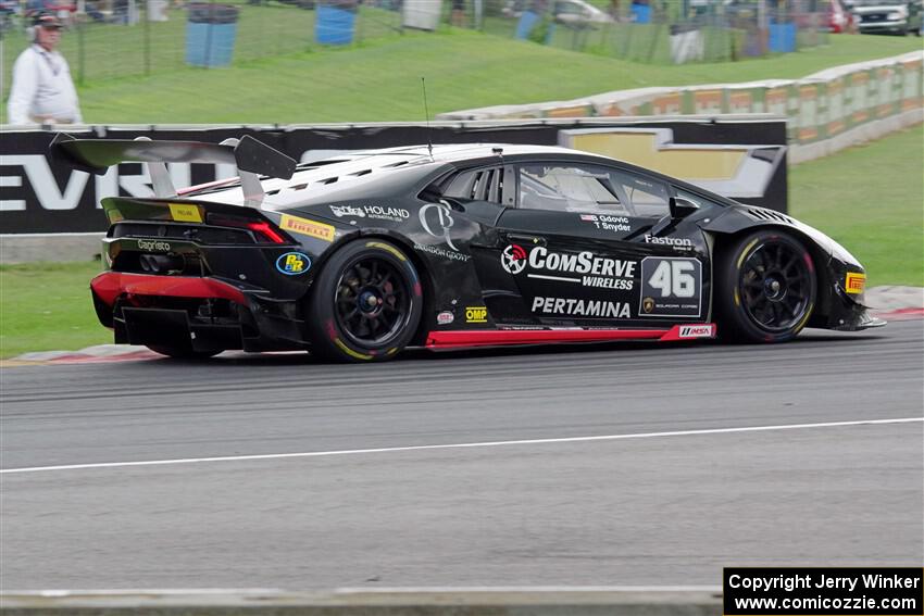 Brandon Gdovic / Todd Snyder Lamborghini Huracán LP 620-2 Super Trofeo