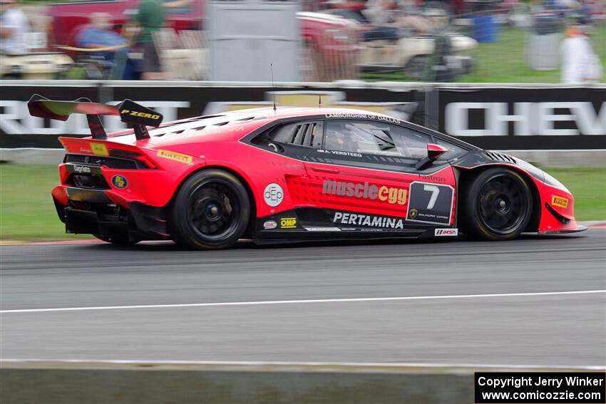 Austin Versteeg's Lamborghini Huracán LP 620-2 Super Trofeo