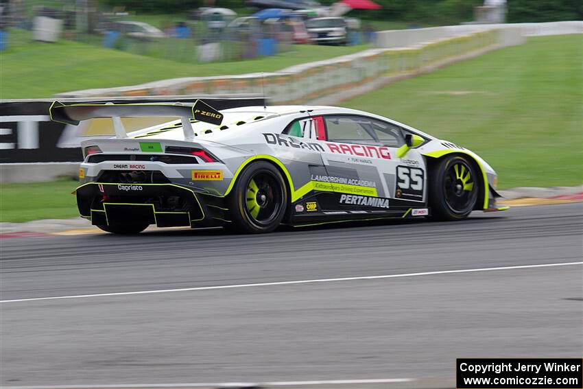 Yuki Harata's Lamborghini Huracán LP 620-2 Super Trofeo