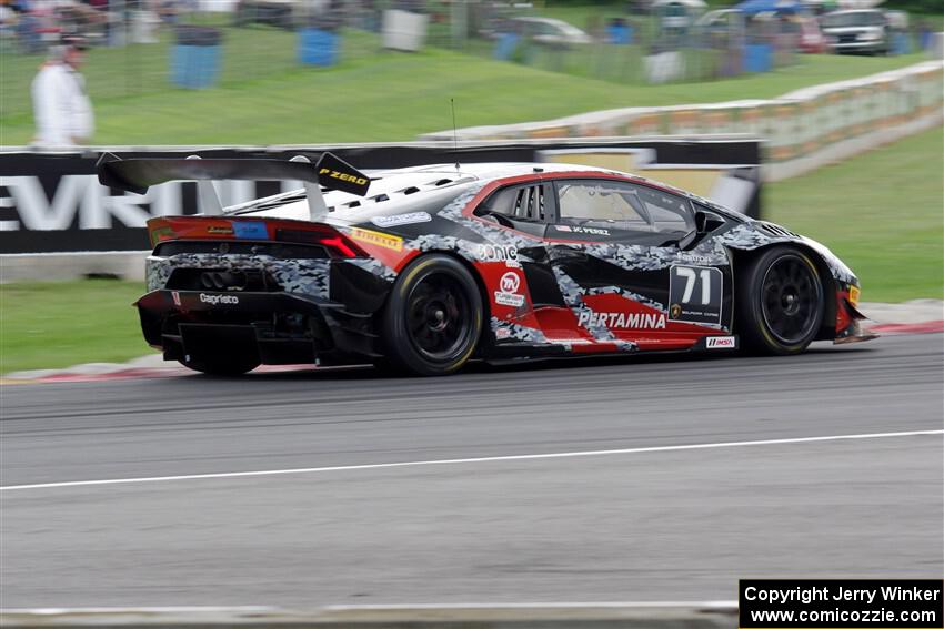 J.C. Perez's Lamborghini Huracán LP 620-2 Super Trofeo