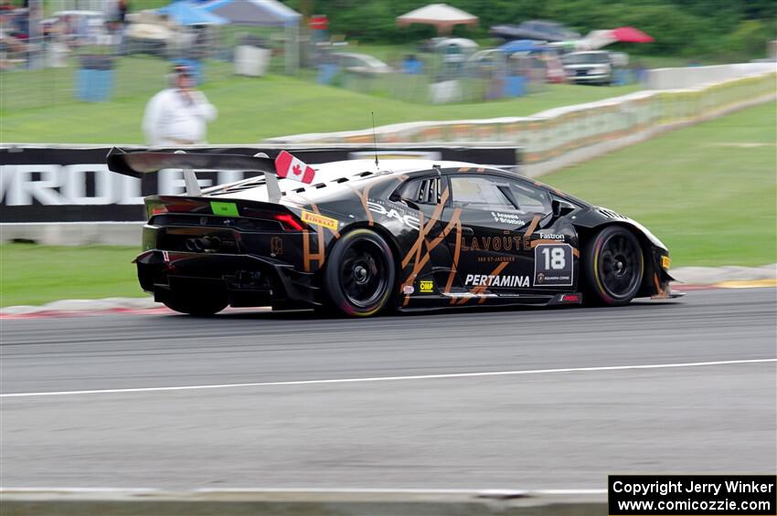 Emmanuel Anassis / Patrice Brisebois Lamborghini Huracán LP 620-2 Super Trofeo