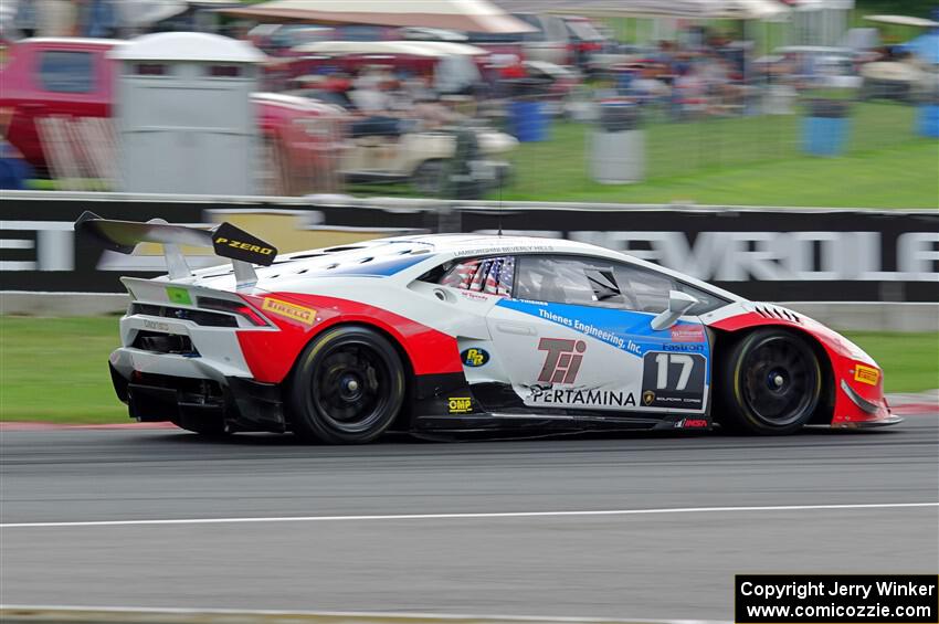 Brian Thienes' Lamborghini Huracán LP 620-2 Super Trofeo